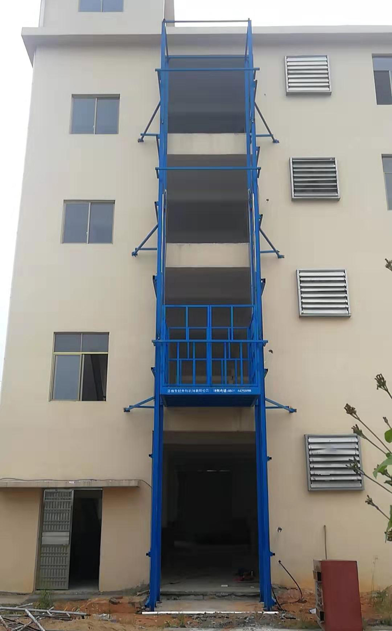 南宁室外导轨式升降平台